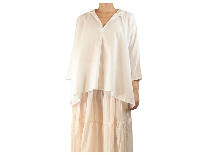 Autre Marque White cotton blouse - One size