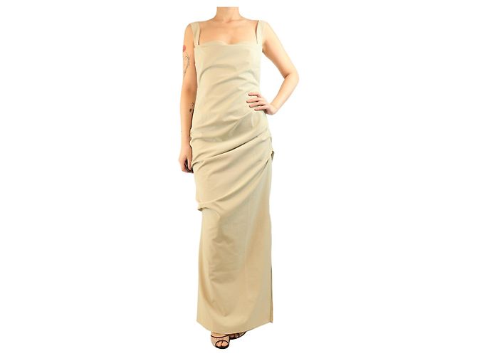 Autre Marque Fawn Raf Maxikleid - Größe L