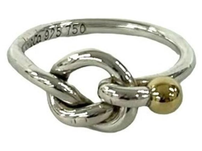 Tiffany & Co Tiffany Love Knot Ring Silber Golden
