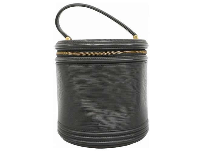 Louis Vuitton Epi Cannes Handbag in Noir Black
