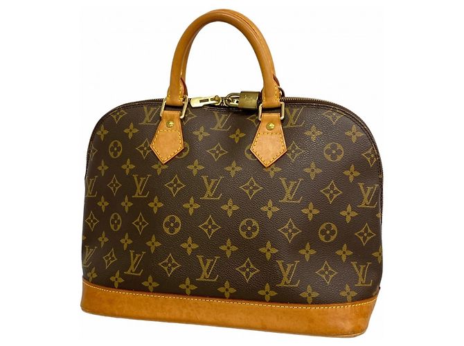 Louis Vuitton Monogram Alma Handtasche Braun