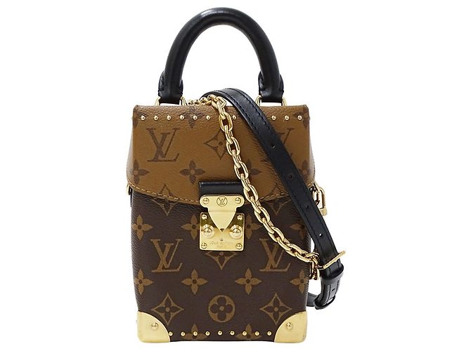Louis Vuitton Monogram Reverse Canvas Handtasche Braun