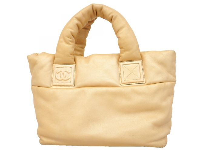 Borsa tote Coco Cocoon di Chanel D'oro