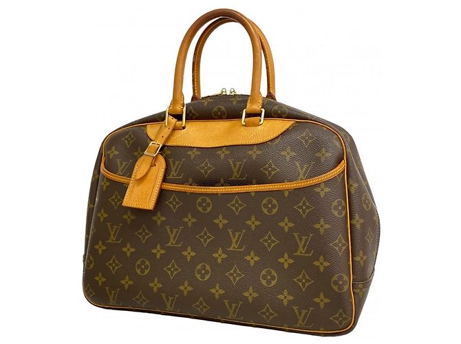 Borsa Deauville Monogram Louis Vuitton Marrone