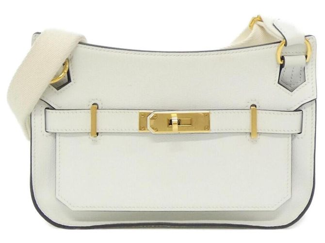 Borsa a Spalla Jypsiere MINI di Hermès Bianco