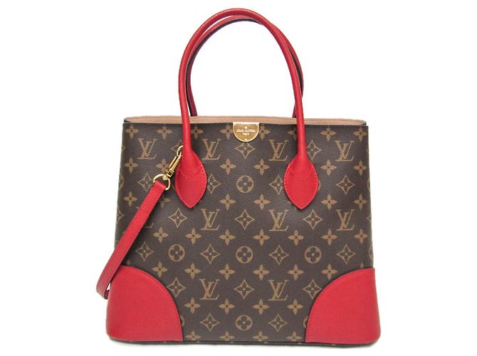Bolso Monogram Flandrin de Louis Vuitton Roja Monograma