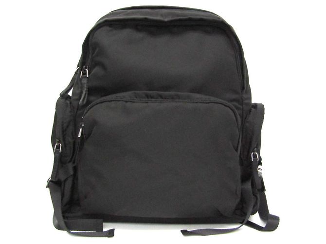 Prada TESSUTO MONTAGN VZ0052 Men's Nylon Backpack Black