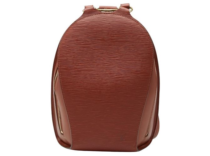 Louis Vuitton Epi Mabillon Rucksack Braun
