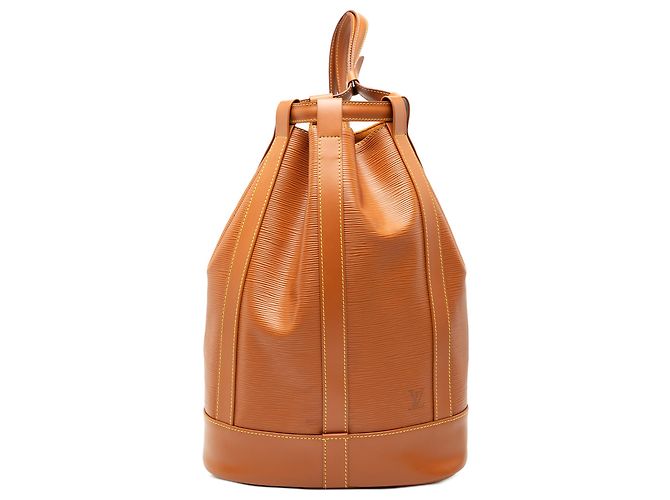 Louis Vuitton Marrón Epi Randonnee PM Castaño
