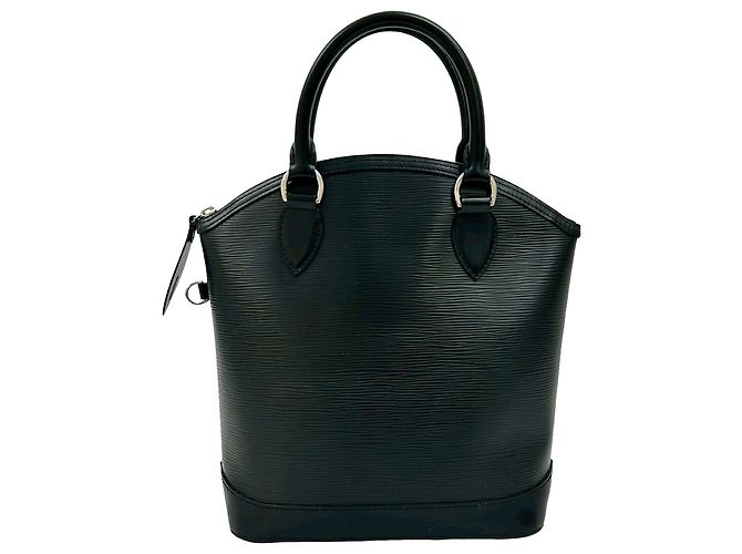 Louis Vuitton Black Epi Lockit Vertical