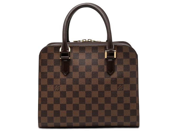 Louis Vuitton Marrón Damier Ebene Triana Castaño