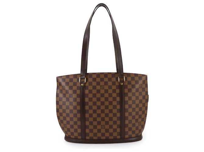 Louis Vuitton Damier Babylone Tote-Handtasche Damier ebene