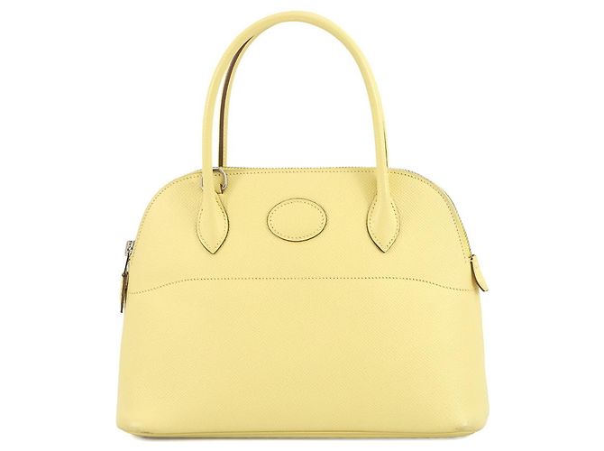 Hermès Bolide 27 Handtasche Gelb