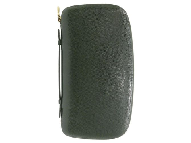 Cartera larga Taiga verde Episea Louis Vuitton