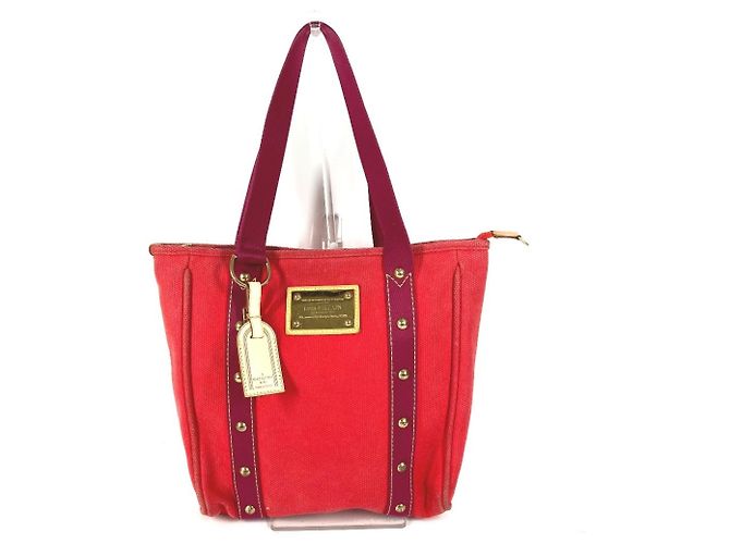 Borsa tote Antigua Cabas MM Louis Vuitton Rosso