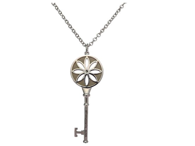 Collar de diamante en forma de llave Daisy SV925 de Tiffany & Co.