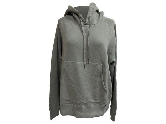 Sudadera de Forro Polar Tom Ford en Algodón Gris
