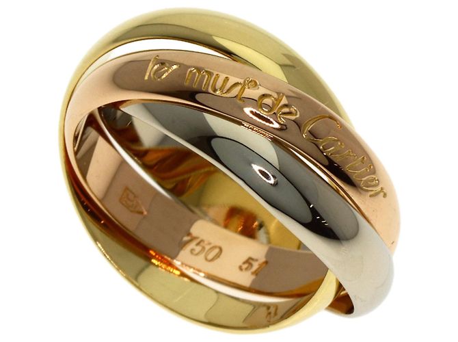 Anello Trinity di Cartier in oro 18K
