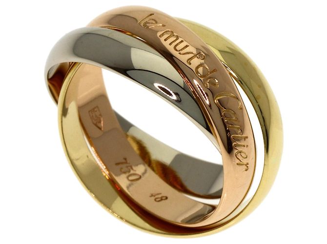 Anillo de oro de 18K Cartier Trinity