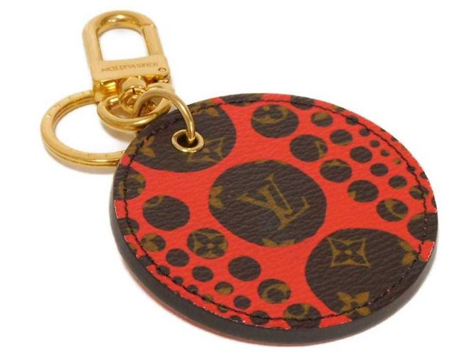 Louis Vuitton Monogram Keyring Red