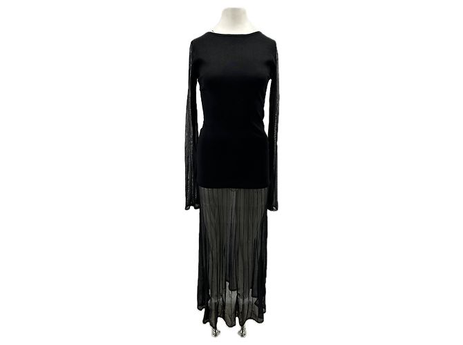 Autre Marque MALINA Maxikleid Schwarz
