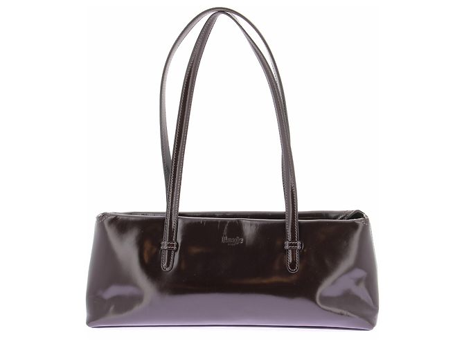 Rouje Sac vernis marron