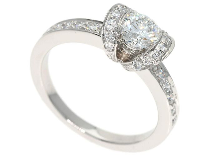 Ribbon-Diamantring von Tiffany & Co.