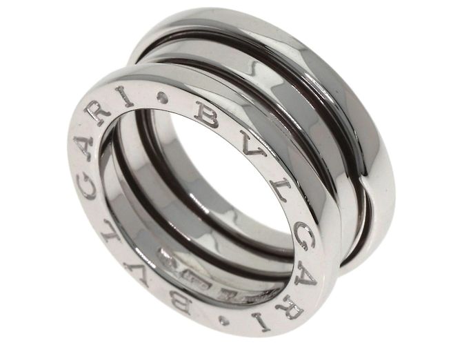 Bulgari Anillo Bvlgari B-zero1 de 2 bandas en oro blanco de 18K