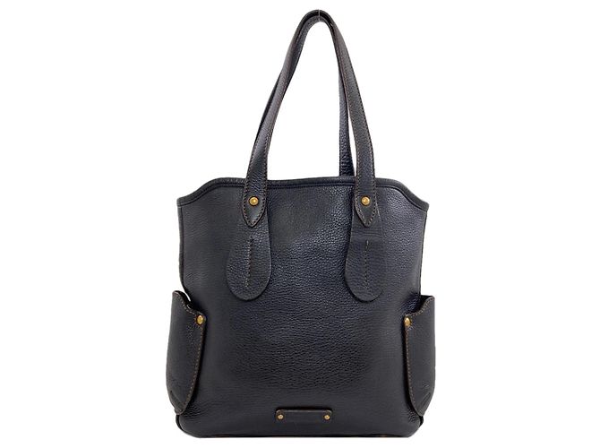 Schwarze Leder-Tote von Salvatore Ferragamo