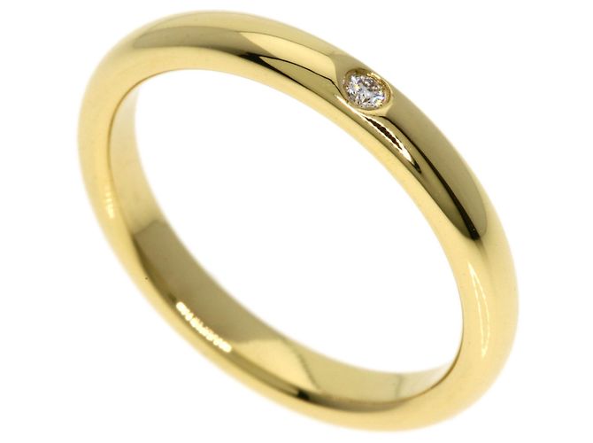 Anillo de boda de oro amarillo de 18K Tiffany & Co.