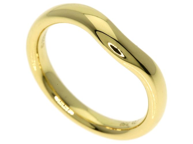 Anillo Curvado Tiffany & Co. en Oro Amarillo de 18K