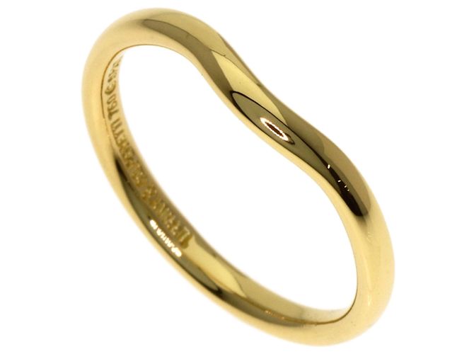 Anillo Curvado de Oro Amarillo de 18K Tiffany & Co.