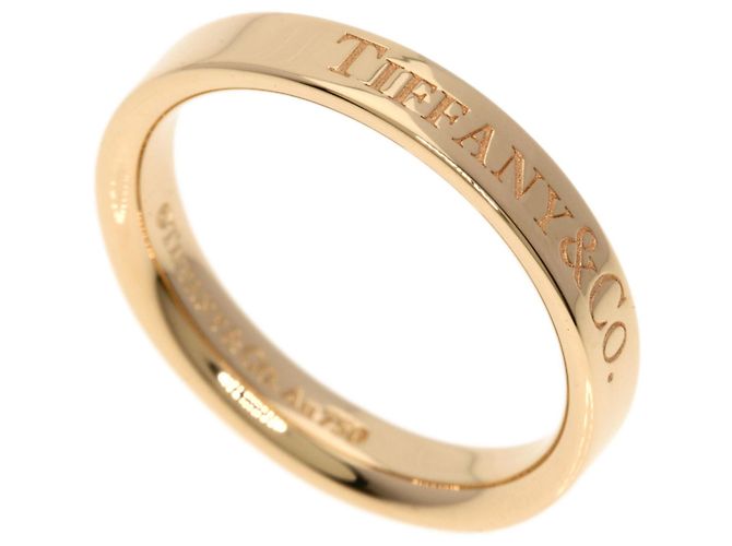 Anillo de banda en oro rosa de 18K Tiffany & Co.