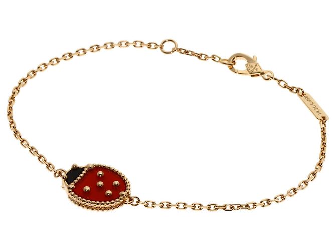 Pulsera de Ónix Cornalina Lucky Spring de Van Cleef & Arpels