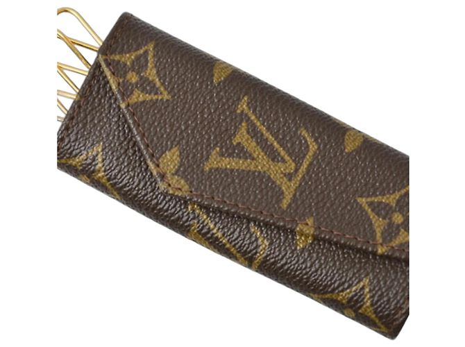 Louis Vuitton Monogram Key Case Brown