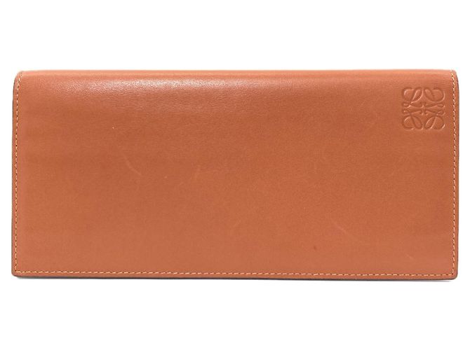 Cartera Larga Anagrama Loewe Castaño