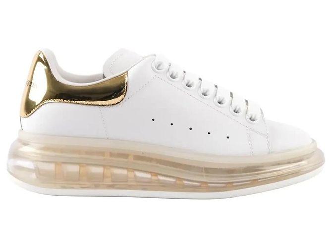 Alexander McQueen Oversize Sneaker weißes Leder
