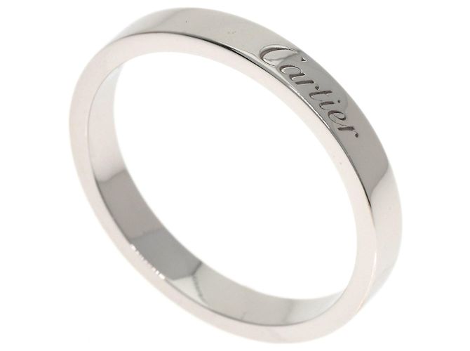 Anillo de Platino Cartier C de #57