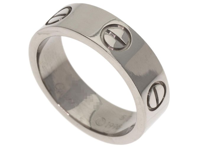 Anel Love Cartier em ouro branco 18K