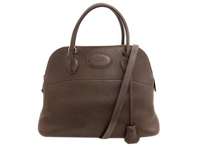 Borsa Hermès Bolide 31 Marrone scuro
