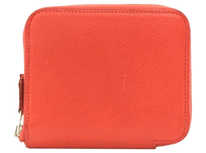 Hermès Hermes Azap Silk Compact Coin Case Pink