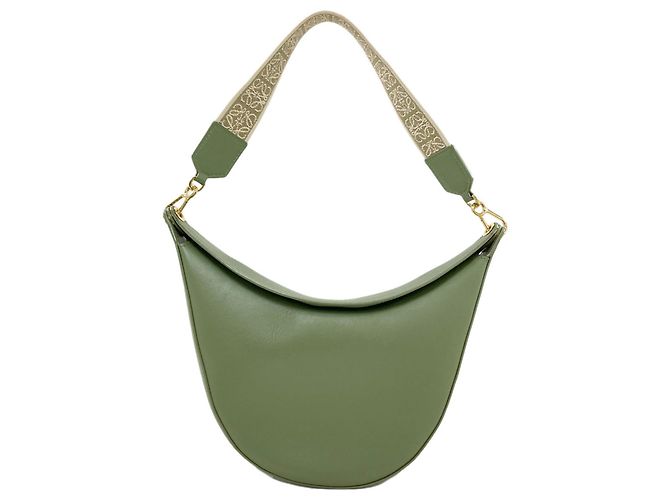 Sac à épaule unique Loewe Luna Vert