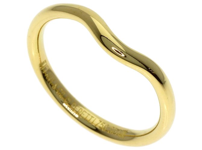 Anillo Curvado de Oro Amarillo de 18K Tiffany & Co.