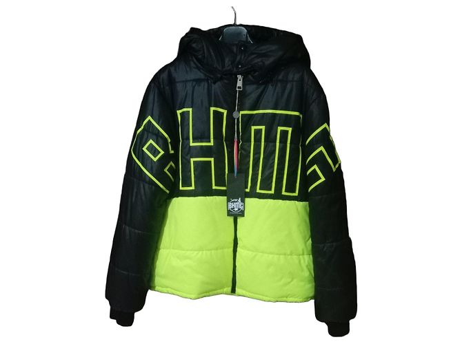 Autre Marque Bhmg Bomber, New with Tag Black Yellow