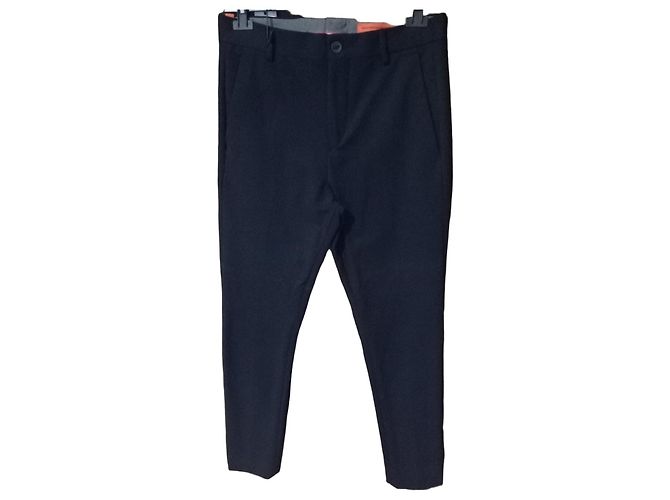 Autre Marque Pantaloni blu scuro, Outfit, Nuovo con Cartellino