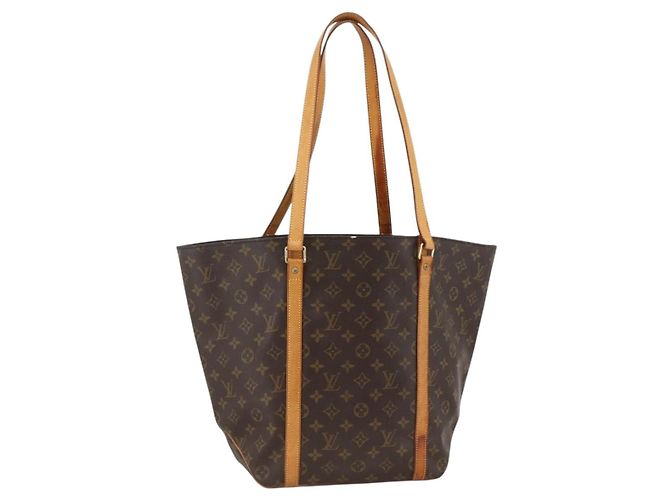 LOUIS VUITTON Monogram Einkaufstasche M51108 LV Auth BAZ852 Monogramm