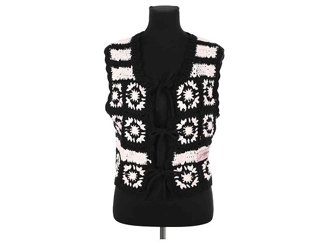 Cárdigan Ganni de algodón rosa