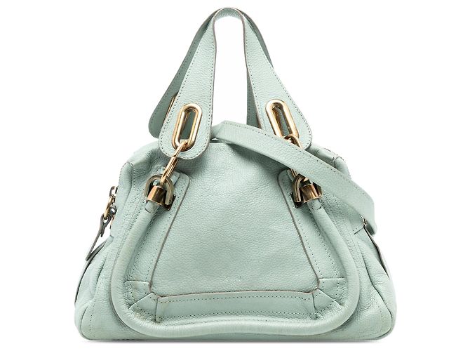 Borsa Paraty in pelle Chloé piccola Verde