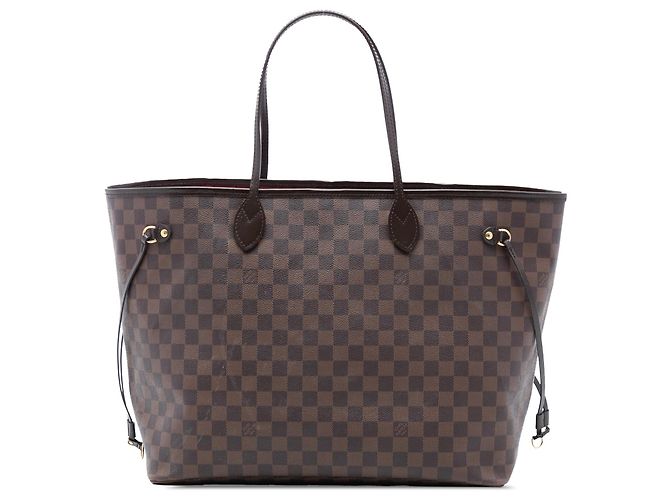 Louis Vuitton Damier Ebene Neverfull GM Marrom