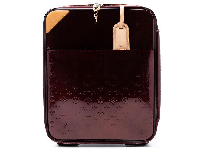 Louis Vuitton Monogram Vernis Pegase 45 Rot